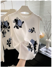 Women's Simple Casual Printed Sweater