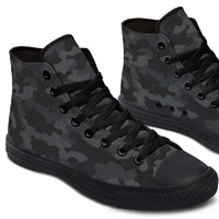 Fashion Printed Couple High Top Canvas Shoes
