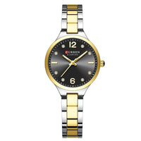 Simple Small Dial Waterproof Quartz Womens Watch