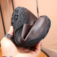 Top Layer Cowhide Men's Casual Leather Shoes
