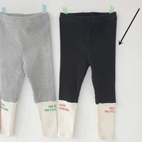 Simple Baby Children's Stitching Letter Leggings