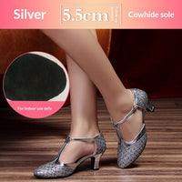 Womens Soft-soled Latin Dance Shoes