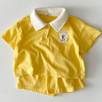 Short Sleeve Shorts Suit For Baby
