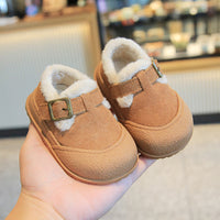 Plus Velvet Soft Bottom Non-slip Cotton Small Child Toddler Shoes