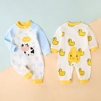 Long-sleeved Romper Girl Baby Clothes Autumn Suit