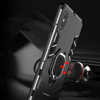 Mobile Phone Case A750 Car RIng Holder Protective Cover
