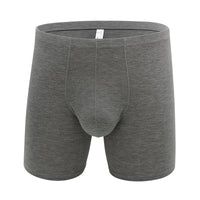 Loose Fitting Anti-friction Flat Corner Casual Sports Mid-waist Briefs