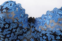 Slim Cup Lace Nylon Bra Embroidered