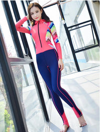 Long-sleeved sunscreen quick-drying diving suit