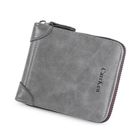Retro Men's Horizontal Multifunctional Card Holder