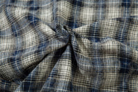 Fashion Personality Punk Plaid Loose Shirt Men