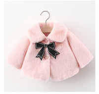 Infant Furry Sweater Autumn And Winter Girls Cloak