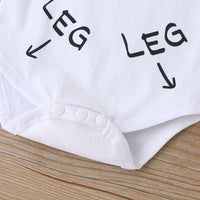 Baby Short-Sleeved Romper Casual European And American Fashion Newborn New One-Piece