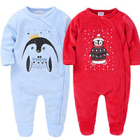 Spring And Autumn Warm Baby Long Sleeve Bodysuit