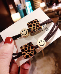 Leopard smiley head rope