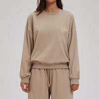 Casual Outdoor Running Hoodie With A Comfortable Crew Neck