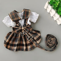 Dog Dresses For Outdoor Walks With A Leash