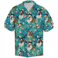 Seaside Vacation Style Loose Casual Shirt Male