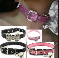 Fashion Solid Color Sparkling Collar
