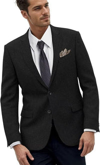 Retro Mens Jacket Slim-Fit Sporty Business Suit Casual Outerwear