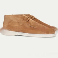 Foreign Trade Plus Size High-top Loafers Lace-up Flat Casual All-match