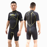 Back Zipper High-quality Fabric Surfing Suit