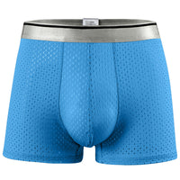 Men's Underwear Boxer Men's Ice Silk Thin Honeycomb Mesh