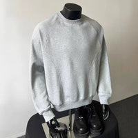 Round Neck Men's American Retro Sweater