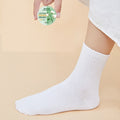 Disposable Socks Pure Cotton Compression Socks Summer Portable Sweat-absorbent Breathable