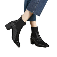 New Autumn Winter Niche Light-luxury Vintage Womens Shoes