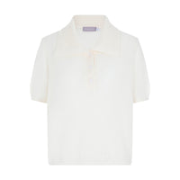 Polo Hollow Knitted Short-sleeved Shirt