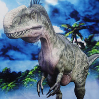 Short Sleeved Dinosaur Suit Kids T Shirt