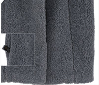 Women's Solid Color Mid-Length Woolen Coat Coat
