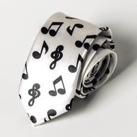 5cm Tie Male And Female Student Music Note Personality Narrow Tie