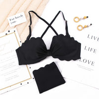 Bowknot seamless back underwear