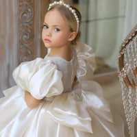 Children's Puffy Yarn Catwalk Show Dress