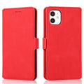 Compatible with Apple , Retro flip phone leather case