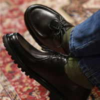Indian Leather Shoes American Retro Suit Shoes