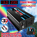 Car Power Inverter USB Voltage LED Display