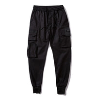Drawstring casual overalls