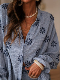 Women's Slimming Casual Loose-fitting Top With A Small Stand-up Collar