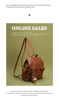 Textured Retro-style High Capacity Backpack