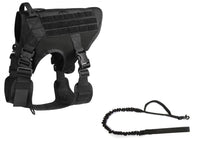 Tactical Dog Seat Belts, Military Adjustable Vest Seat Belts German Shepherd S Tension Free Metal Double Hook Seat Belts Labrador In Training  Walking