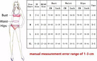 Lady Sexy One-piece Spun Yarn Swimsuit Bikini