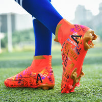 High Top Socks Training Shoes For Student CompetitionFootball Shoes