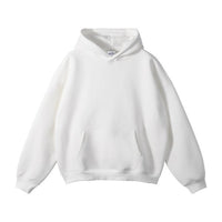 Hooded Sweater Men's Autumn Fashion Brand Simple All-matching Fleece-lined