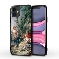 Oil painting angel baby phone case