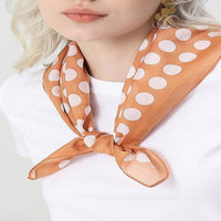 Polka dot scarf