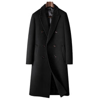 White Duck Down Liner Warm Woolen Coat