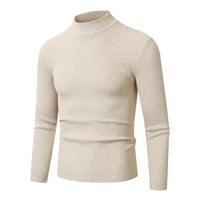 Fashion Personality Male Striped Base Knitted Sweater